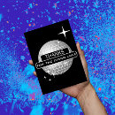Recherche de musique disco vœux cartes Rétro
