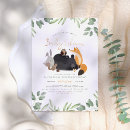 Recherche de bébé animaux invitations Animaux des bois