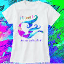 Recherche de jolie sirène tshirts Imaginaire