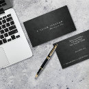 Recherche de cuire cartes visite Cuir noir