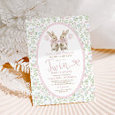 Recherche de carte de pâques vintage invitations Lapin
