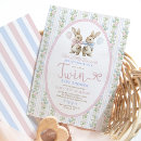 Recherche de carte de pâques vintage invitations Lapin