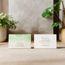 Recherche de peinture verte cartes visite Customer