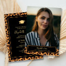 Recherche de motif léopard invitations Moderne