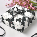 Recherche de points noirs blancs papier cadeau Ami