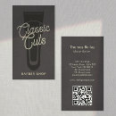 Recherche de vintage salon coiffure cartes visite Coiffeuse