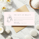 Recherche de modèles entreprise chèques cadeaux Rose pâle