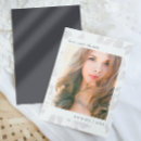 Recherche de gris foncé vœux cartes Classique