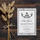 Recherche de chasse mariage invitations Cerf