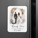 Recherche de floral mariage magnets Merci