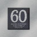 Recherche de anniversaire de 60 ans magnets Élégant