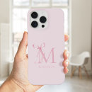 Recherche de ruban rose iphone coques Monogramme