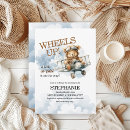 Recherche de petit pilote invitations Bleu