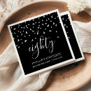 Recherche de noirs serviettes Fête d'anniversaire