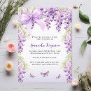 Recherche de nuptiale pourpre de douche invitations Glycine