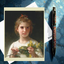 Recherche de fille de bouguereau cartes postales Portrait
