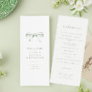 Recherche de vintage mariage programmes Ordre de service