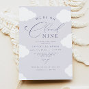 Recherche de clouds baby shower invitations Bientôt maman