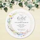 Recherche de elegant floral bridal shower invitations Fleur sauvage