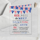 Recherche de carte de partie du 4 juillet invitations Parti bbq