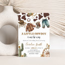 Recherche de cowboy baby shower invitations Un petit cowboy