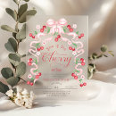 Recherche de sucrerie carrées invitations Rose