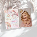 Recherche de licorne magique invitations Pour tous