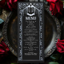 Recherche de halloween mariage menus Gothique