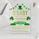 Recherche de st patricks day baby shower invitations Shamrock