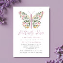Recherche de papillons invitations Jolie