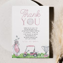 Recherche de golf remerciements cartes Baby