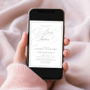 Recherche de déjeuner nuptiale invitations Élégant