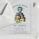 Recherche de travel baby shower invitations Aquarelle
