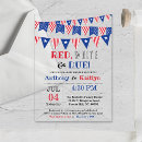 Recherche de carte de partie du 4 juillet invitations Parti bbq