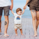 Recherche de coucher du soleil bébé tshirts Rétro