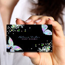 Recherche de papillon pastel cartes visite Maquillage
