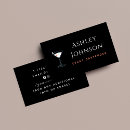Recherche de bartender cartes visite Alcool