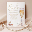 Recherche de pearl bridal shower invitations Perles et poursuites