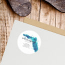 Recherche de nous nous sommes déplacés autocollants Aquarelle