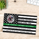 Recherche de fédéral cartes visite Police