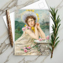 Recherche de âge doré cartes postales Femme