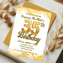 Recherche de 35th invitations Fête d'anniversaire