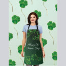 Recherche de shamrock irish tabliers Vert