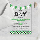 Recherche de soccer carrées invitations Baby