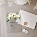Recherche de crème carrées invitations Fleurs