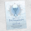 Recherche de lumières de bokeh invitations Bleu