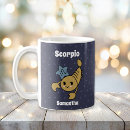 Recherche de signe scorpion tasses Illustration