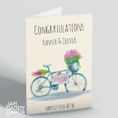 Recherche de faire vélo vœux cartes Aquarelle