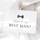 Recherche de will you be my best man invitations Bowtie