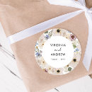 Recherche de floral crème autocollants Élégant floral moderne
